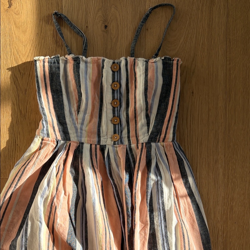 Free People Striped Maxi Dress - Multicolor